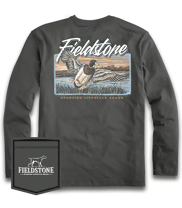 Fieldstone Outdoors Youth Morning Flight L/S TEE Shirt