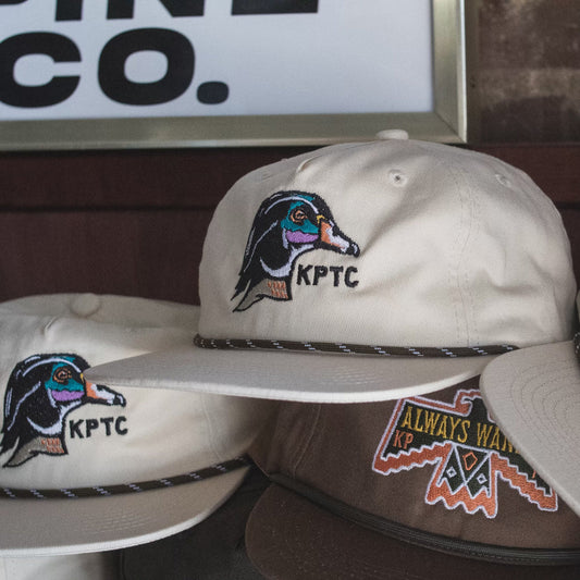 Knotted Pine Trading Co. Wood Duck Rope Snapback Hat