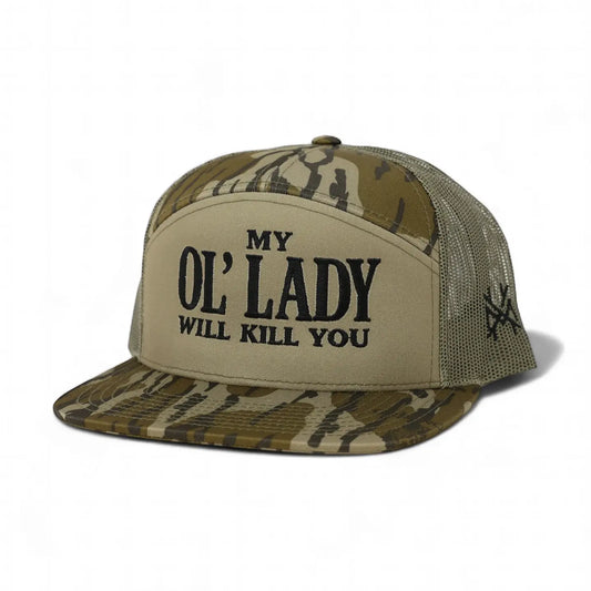 Mad Hatter My OL Lady Will Kill You Trucker Hat