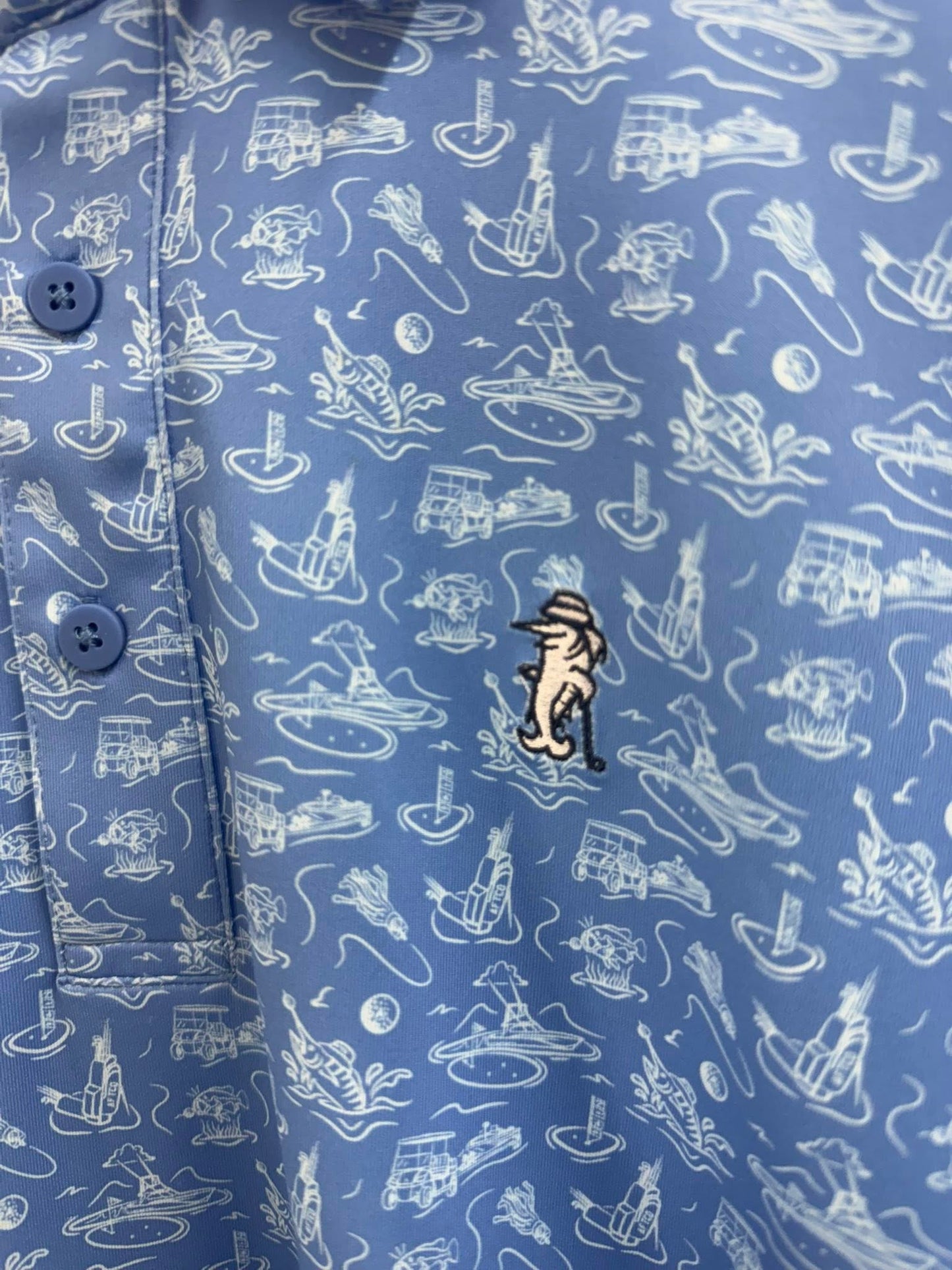 Fairwaves Collection BoatBar Polo Shirt