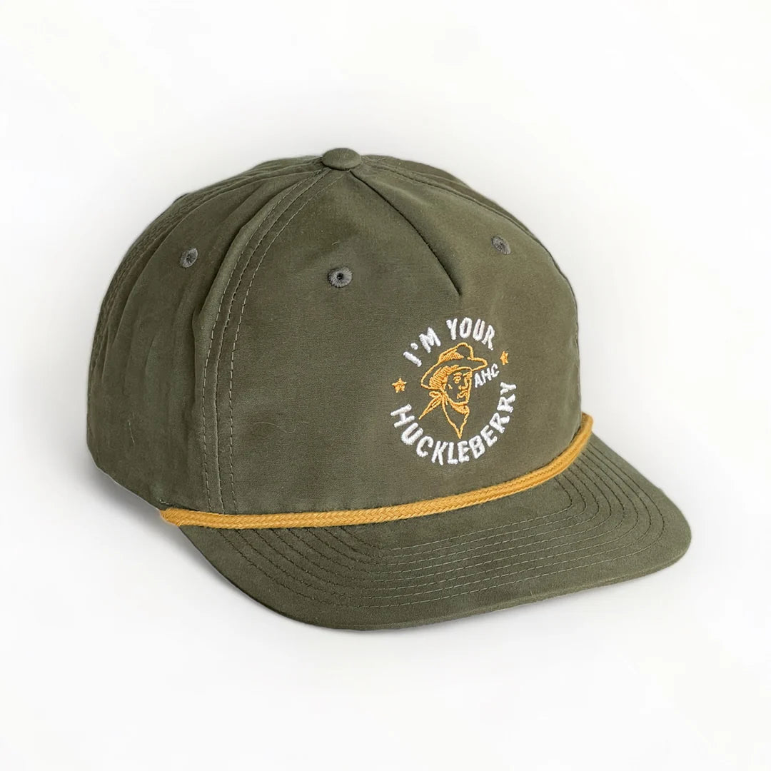 Armadillo Hat Co. Huckleberry Rope Snapback Hat