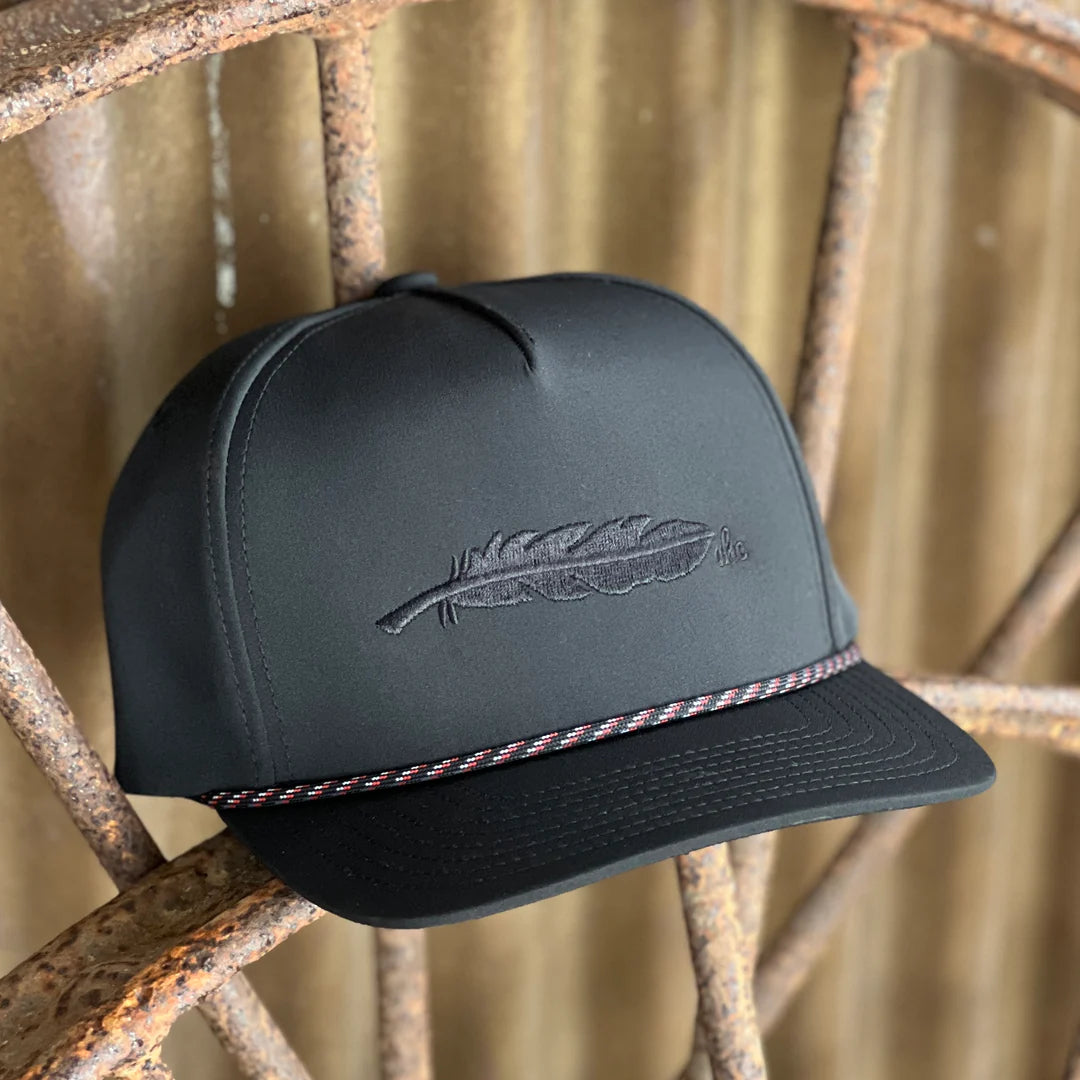 Armadillo Hat Co. Blackbird Rope Snapback Hat