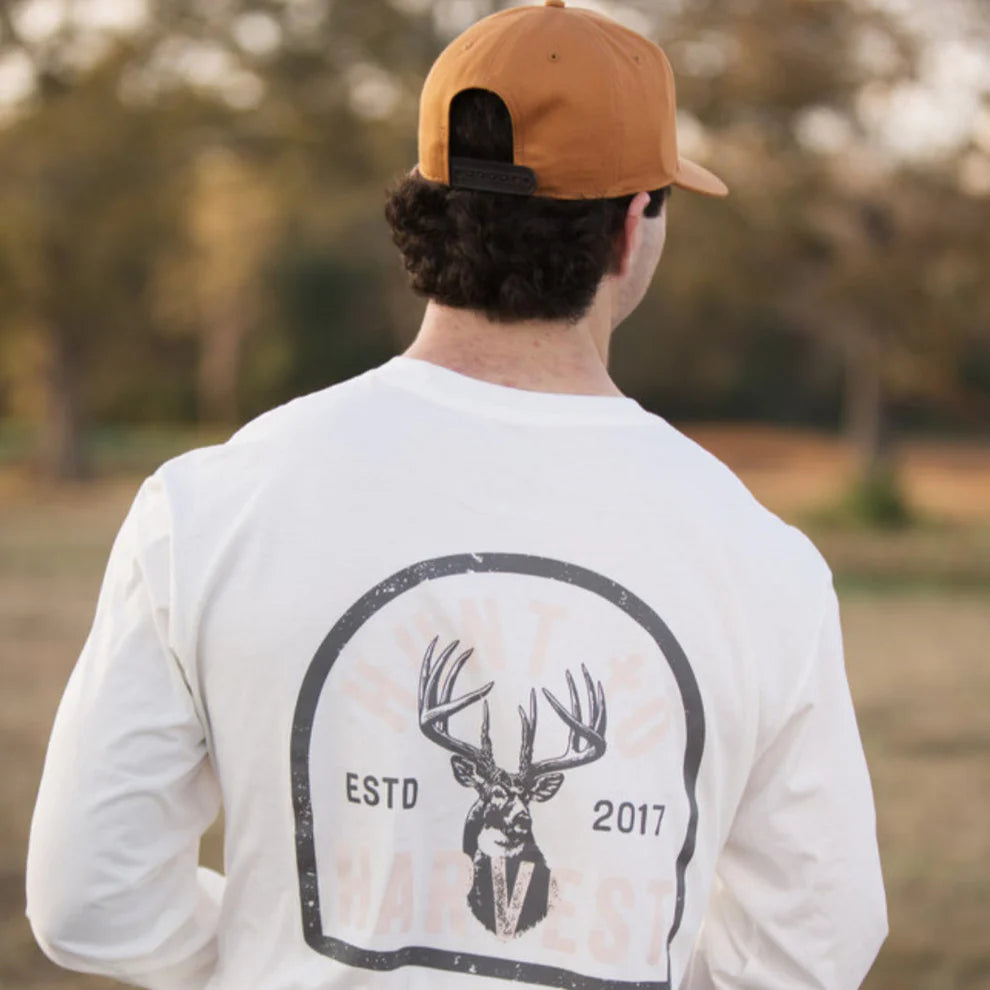 Hunt to Harvest Deer Badge L/S TEE Shirt