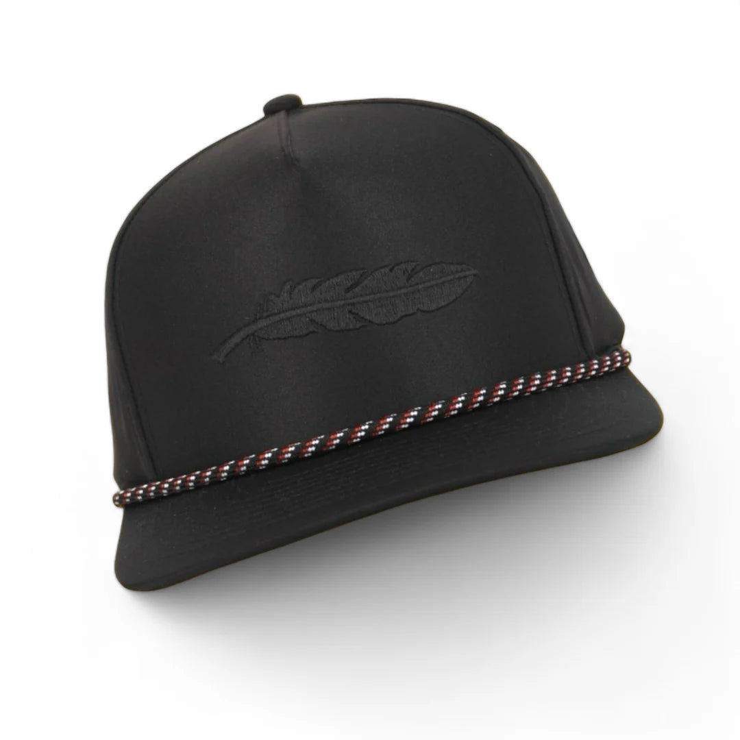 Armadillo Hat Co. Blackbird Rope Snapback Hat