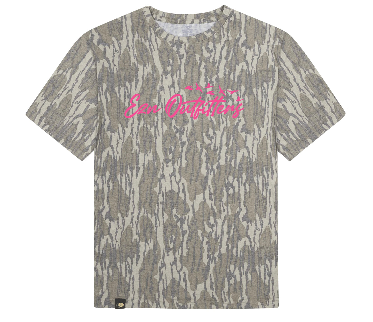 EZN Outfitters Mossy Oak Washed Out Pink Ink S/S TEE Shirt
