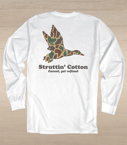 Struttin' Cotton Old School Mallard L/S TEE Shirt