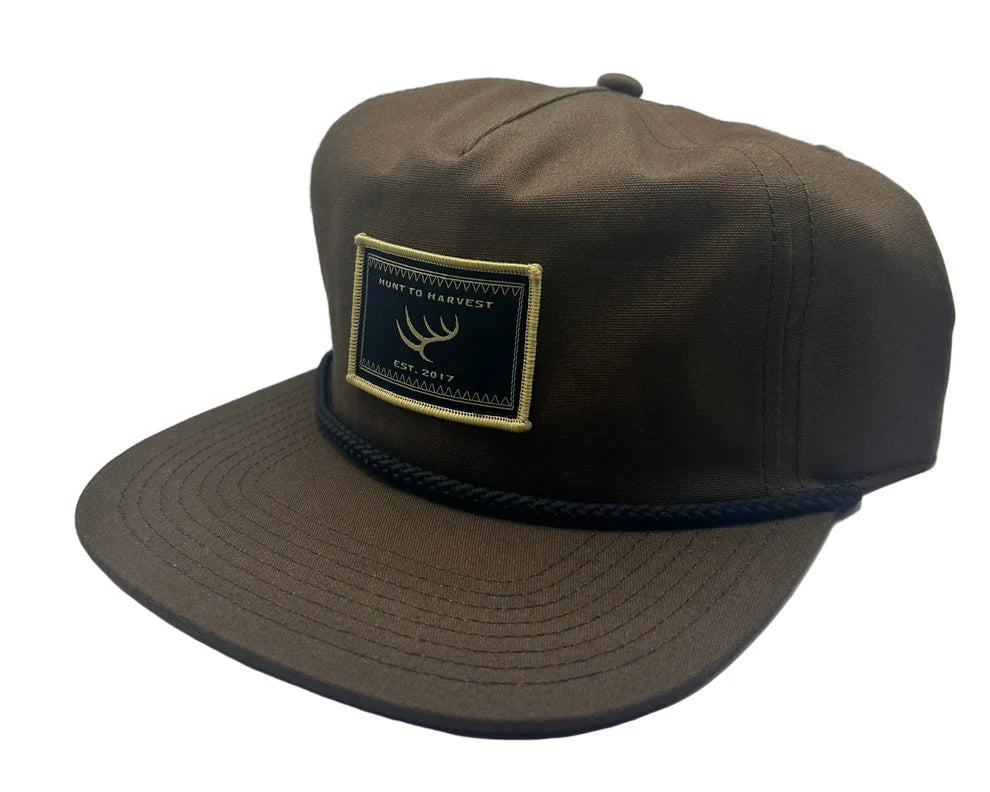 Hunt to Harvest Woven Patch Rope Snapback Hat