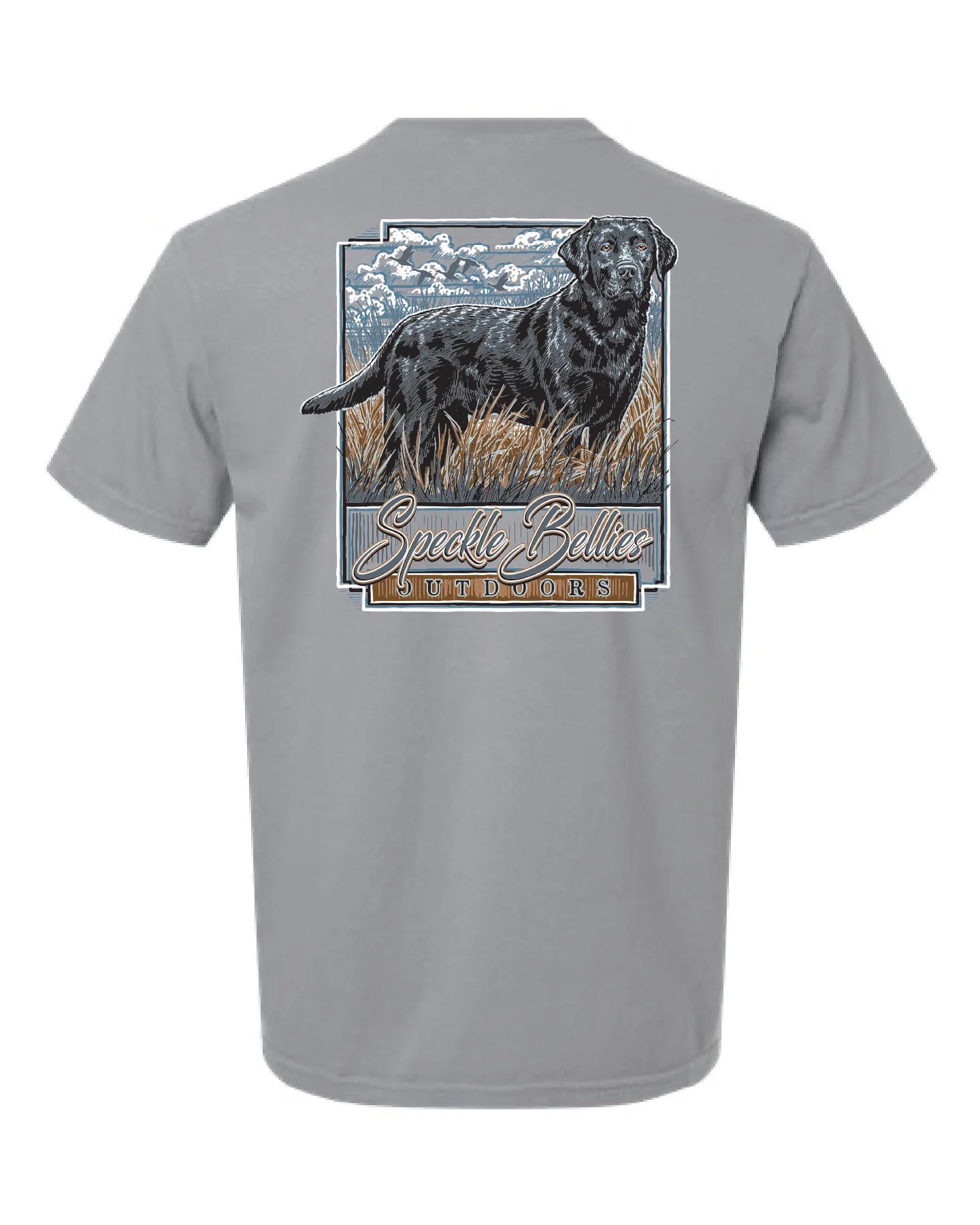 Speckle Bellies Black Lab S/S TEE Shirt