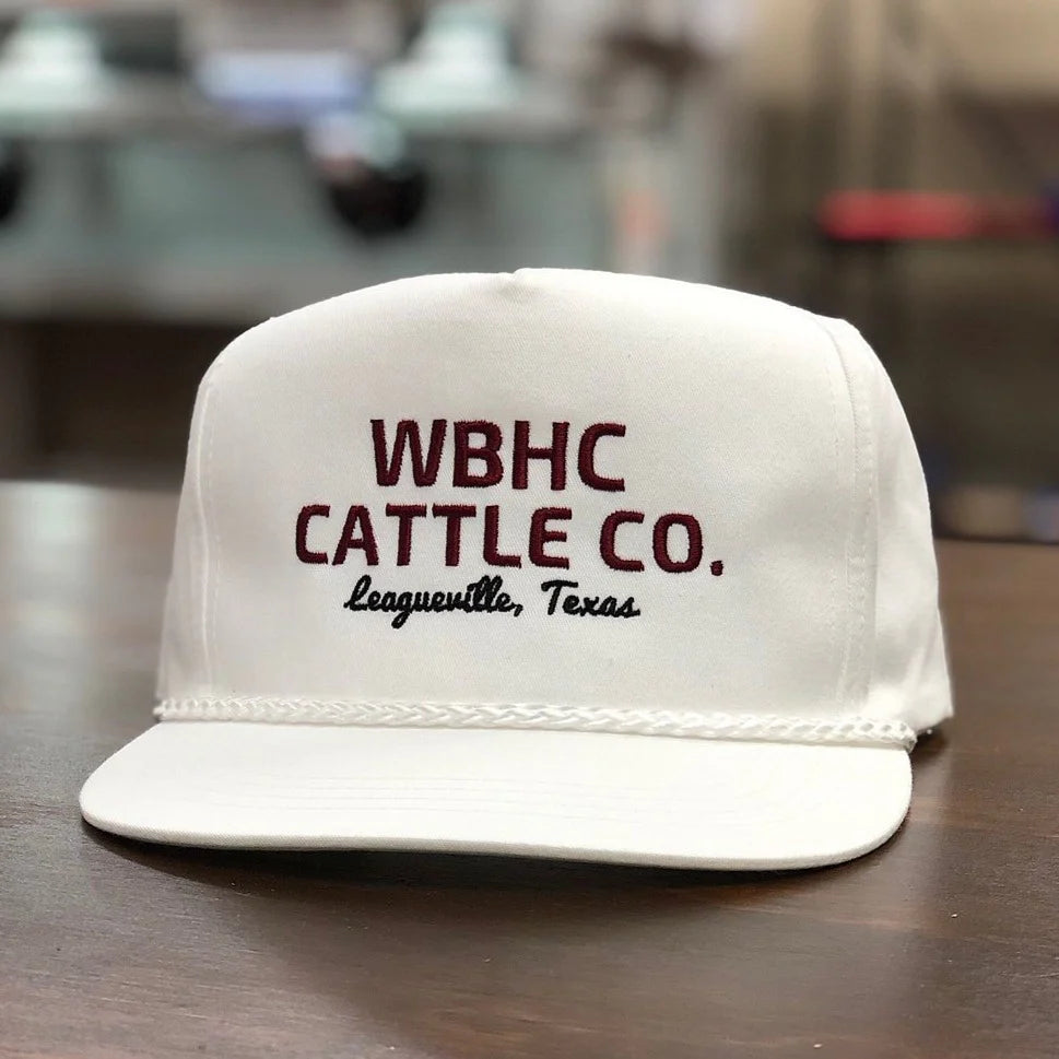 Whiskey Bent Hat Co. Men's Cattleman Rope Snapback Hat