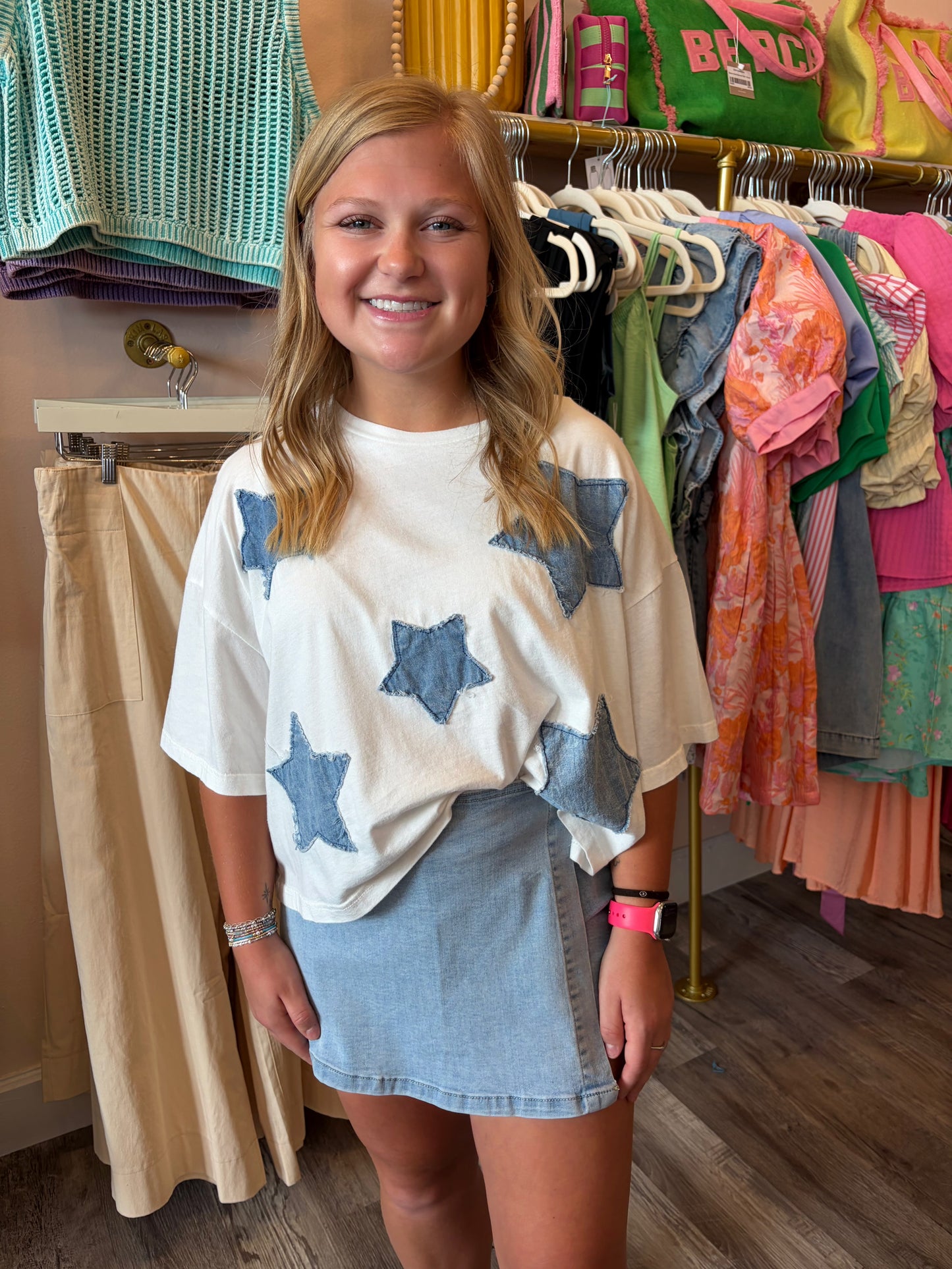 Summer Denim Skort