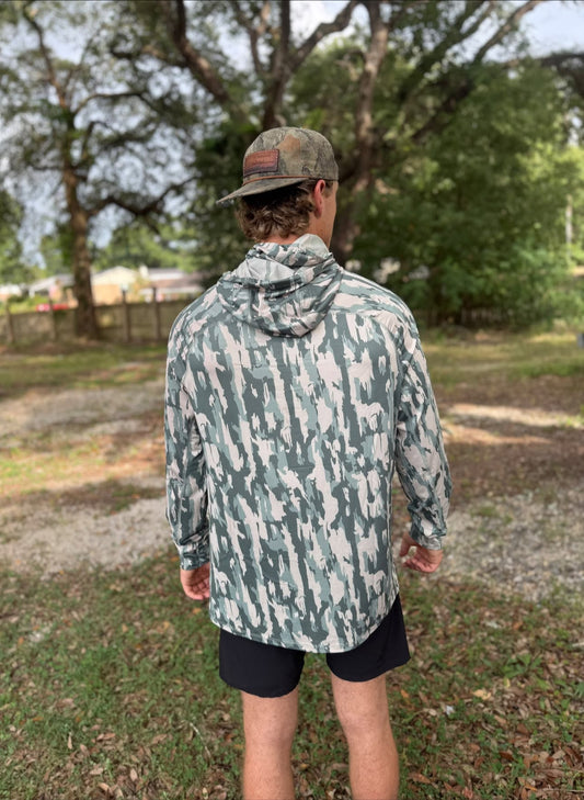Aftco Men's Adapt Tactical Hood Performance L/S Shirt