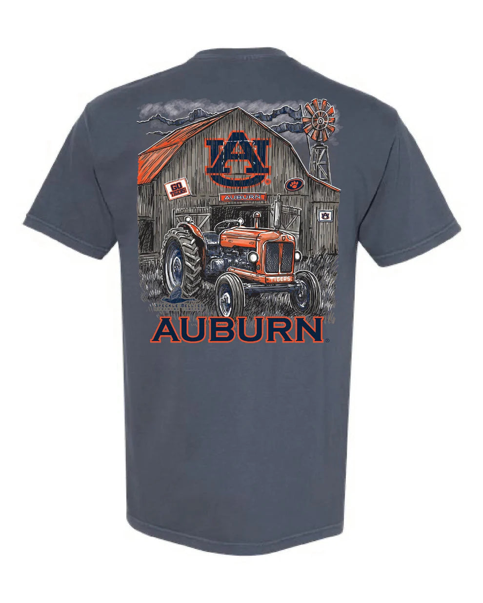 Speckle Bellies Auburn Tractor S/S TEE Shirt