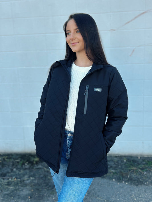 Aftco Women's Crosswind Puff Full Zip Jacket