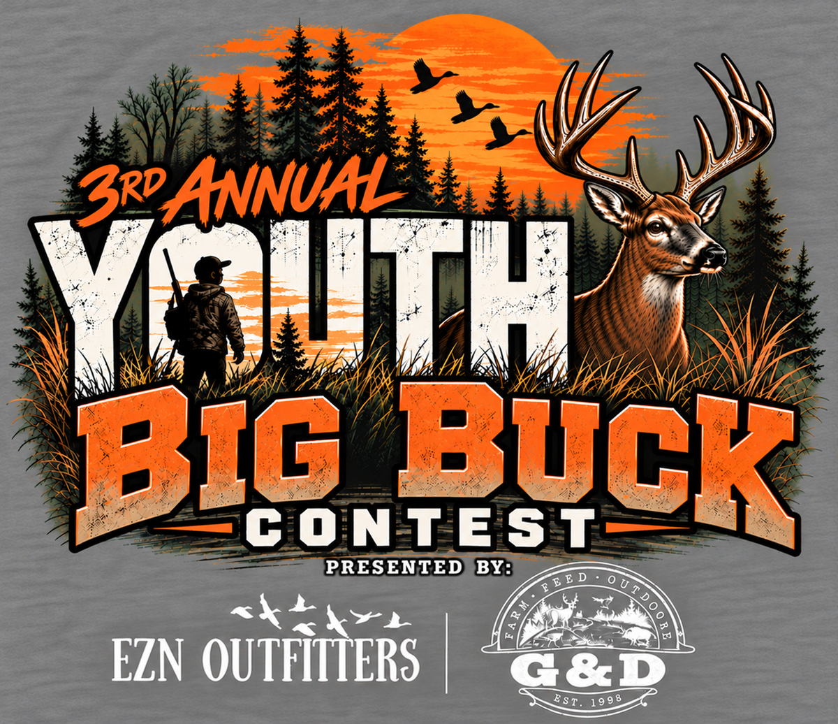 EZN Outfitters 3rd Annual Big Buck Contest 2026 Non Pocket S/S TEE Shirt