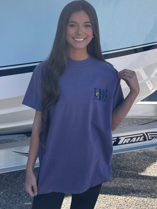 EZN Outfitters Mardi Gras Let the Good Times Roll S/S TEE Shirt