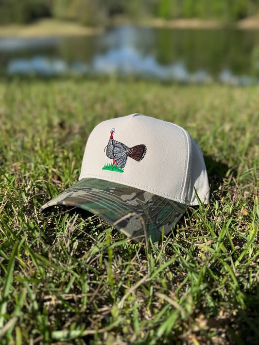 Black Belt Strutter Easy Turkey Snapback Hat