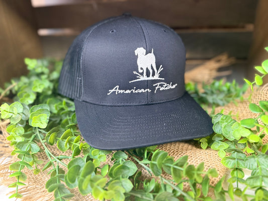 American Fetcher Pointer Snapback Hat