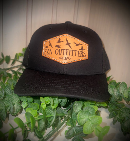 EZN Outfitters Youth Leather Patch Snapback Hat