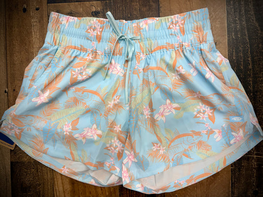 Aftco Women's Strike Short Printed Shorts