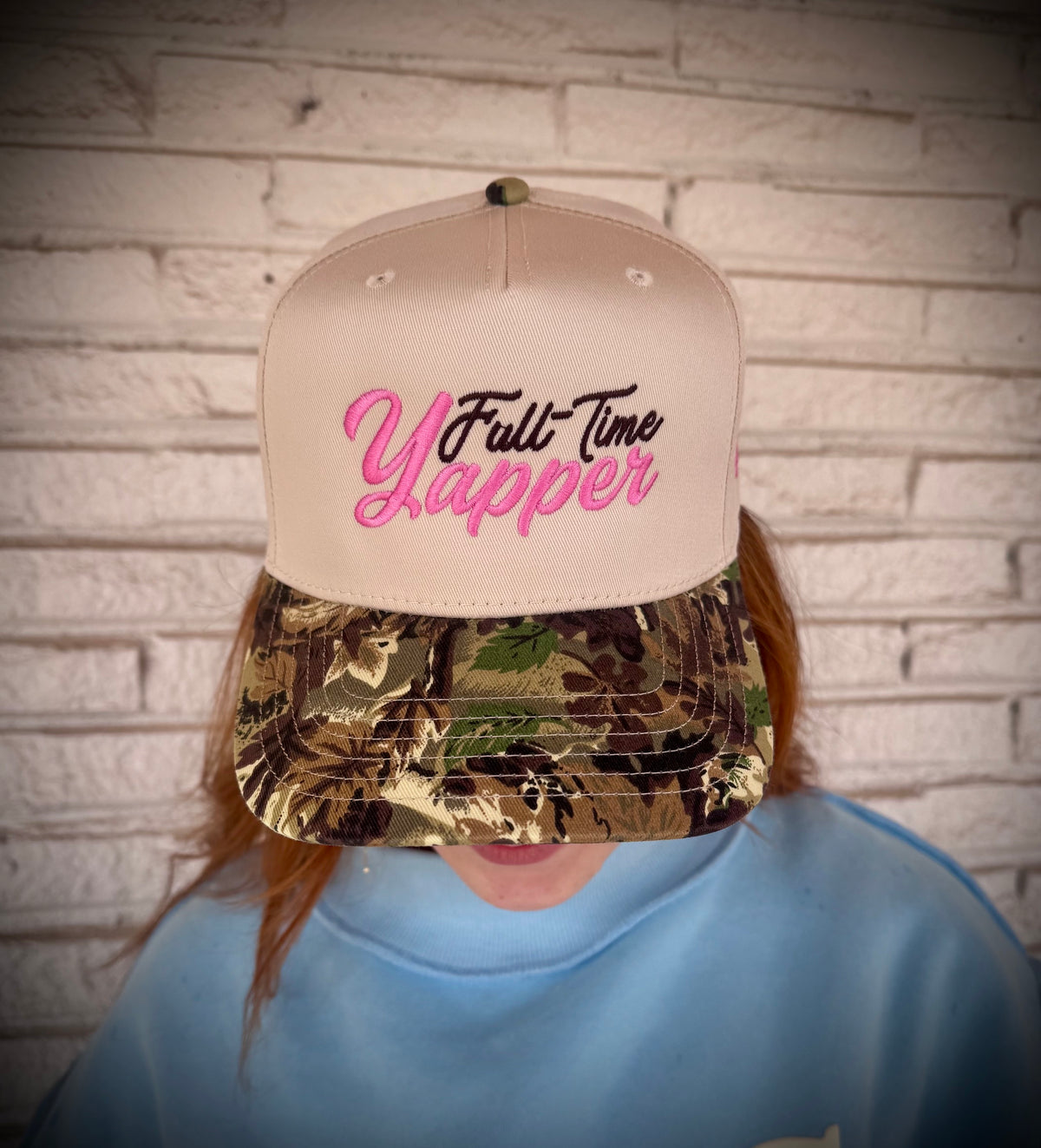 Mad Hatter Full Time Yapper Trucker Snapback Hat