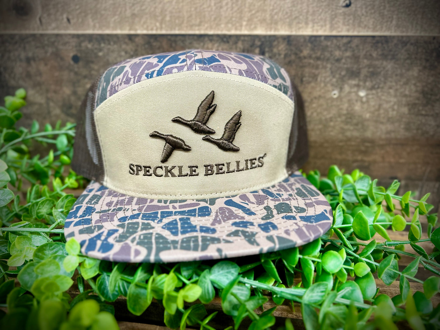 Speckle Bellies 3G 3D 7 Panel Snapback Hat
