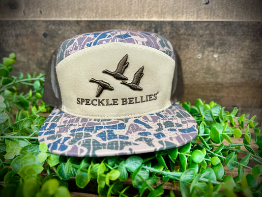Speckle Bellies 3G 3D 7 Panel Snapback Hat