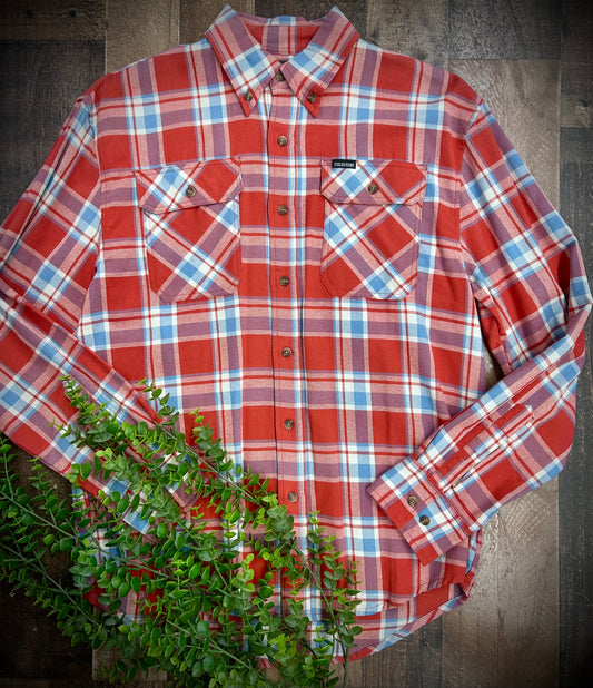 Fieldstone Outdoors Cattleman Flannel Button Down L/S Shirt