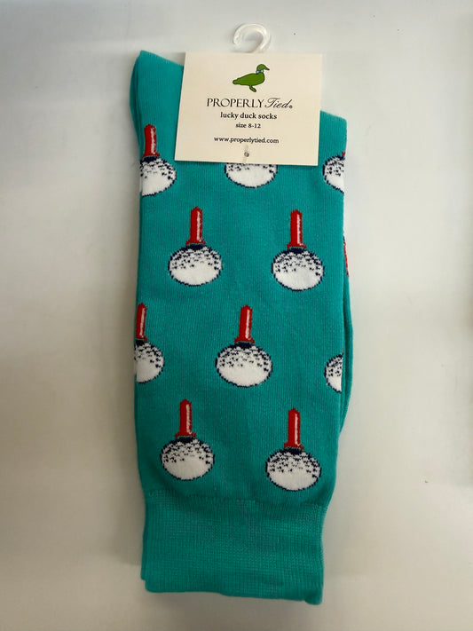 Properly Tied Men's Lucky Duck Socks