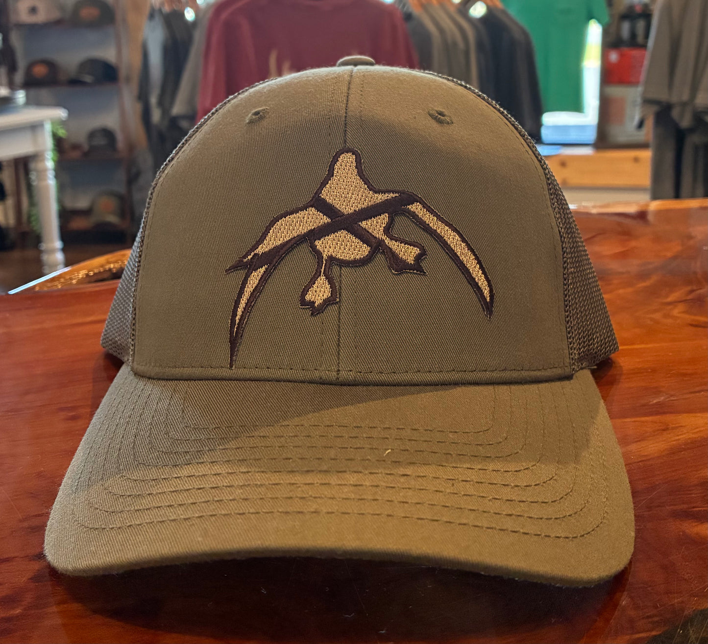 Dixie Fowl Cupped Duck FS Snapback Hat
