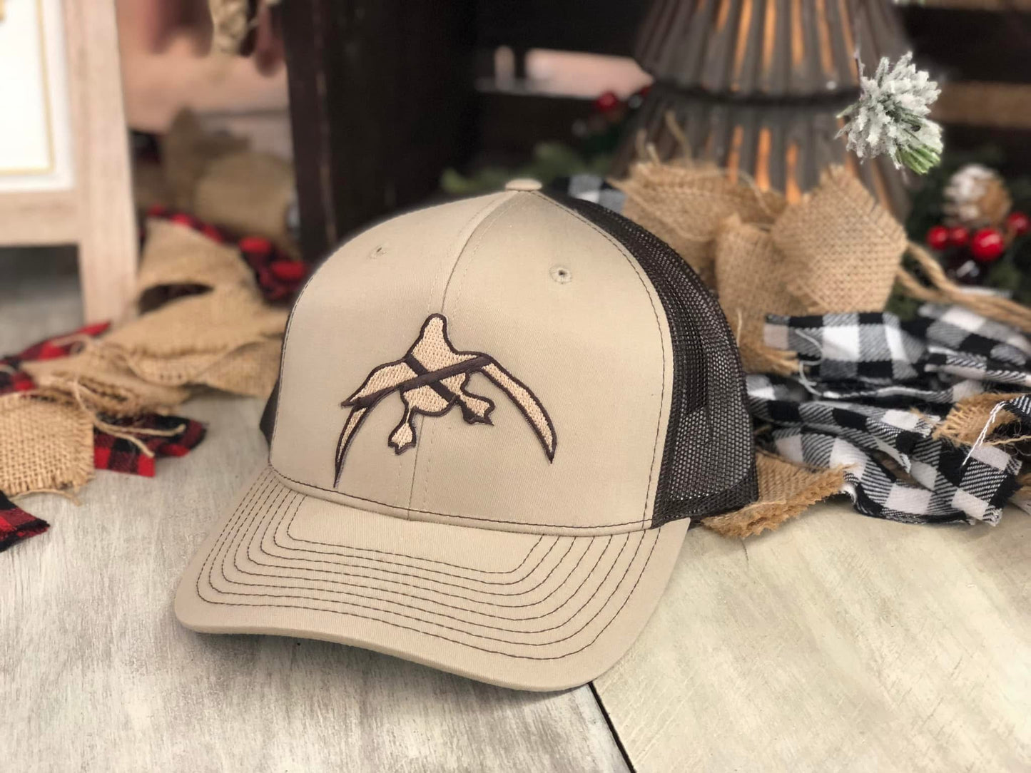 Dixie Fowl Cupped Duck FS Snapback Hat