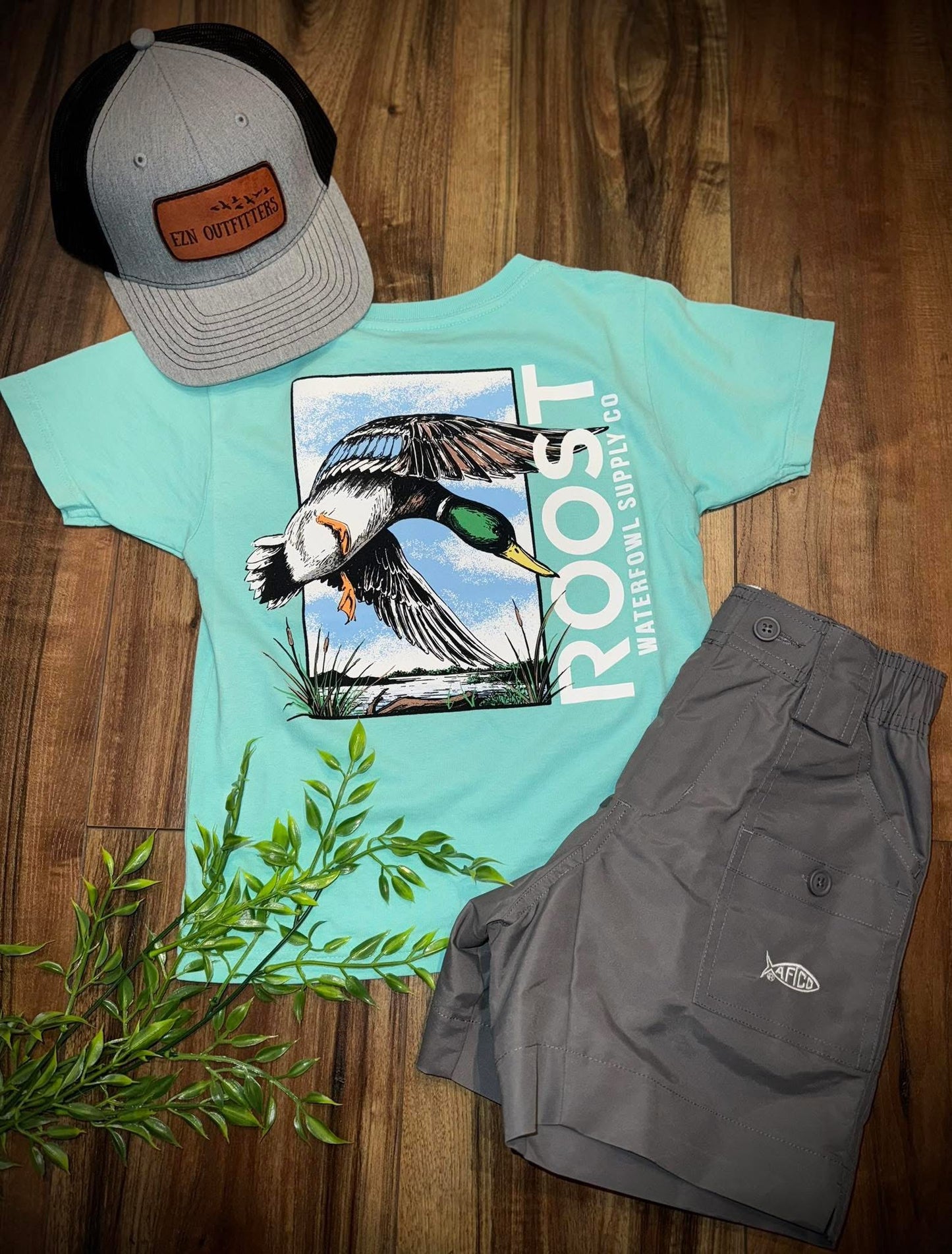 Roost Waterfowl Youth Roost Mallard Landing S/S TEE Shirt