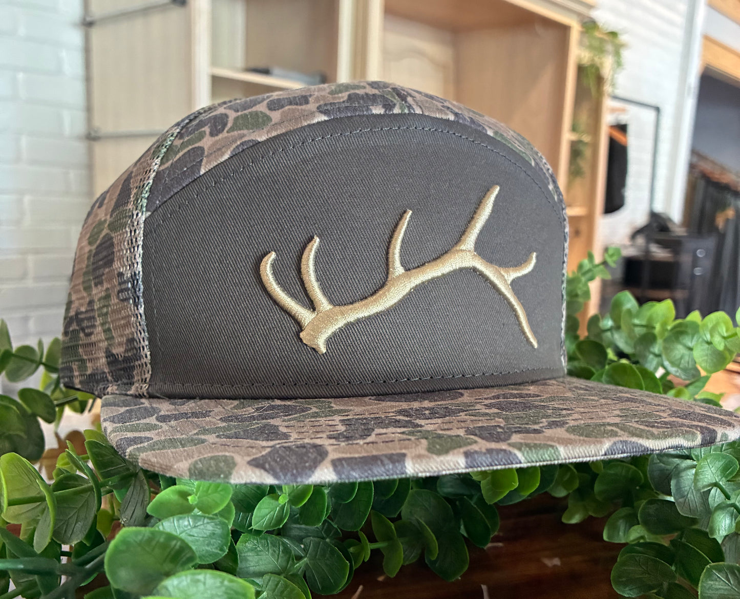 Fieldstone Outdoors 3D Puff Shed Embroidered 7 Panel Snapback Hat