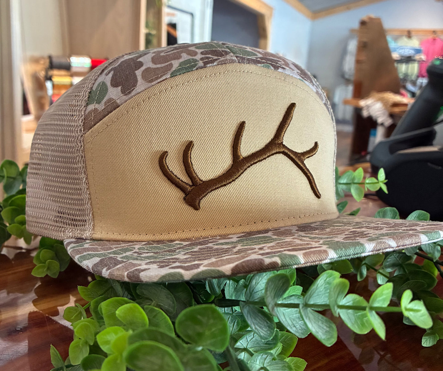 Fieldstone Outdoors 3D Puff Shed Embroidered 7 Panel Snapback Hat