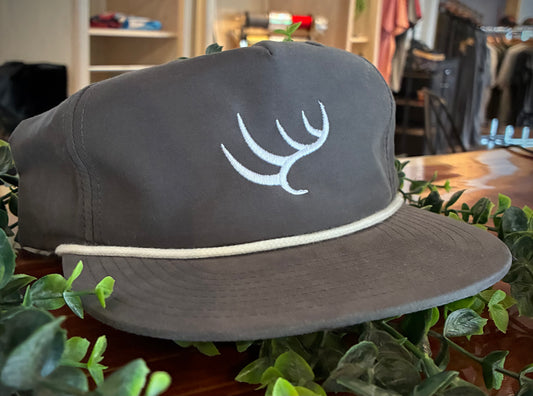 Hunt to Harvest Throwback Roper Rope Snapback Hat