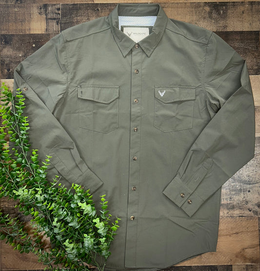 Wildgame Rancher Men's L/S Button Down Shirt