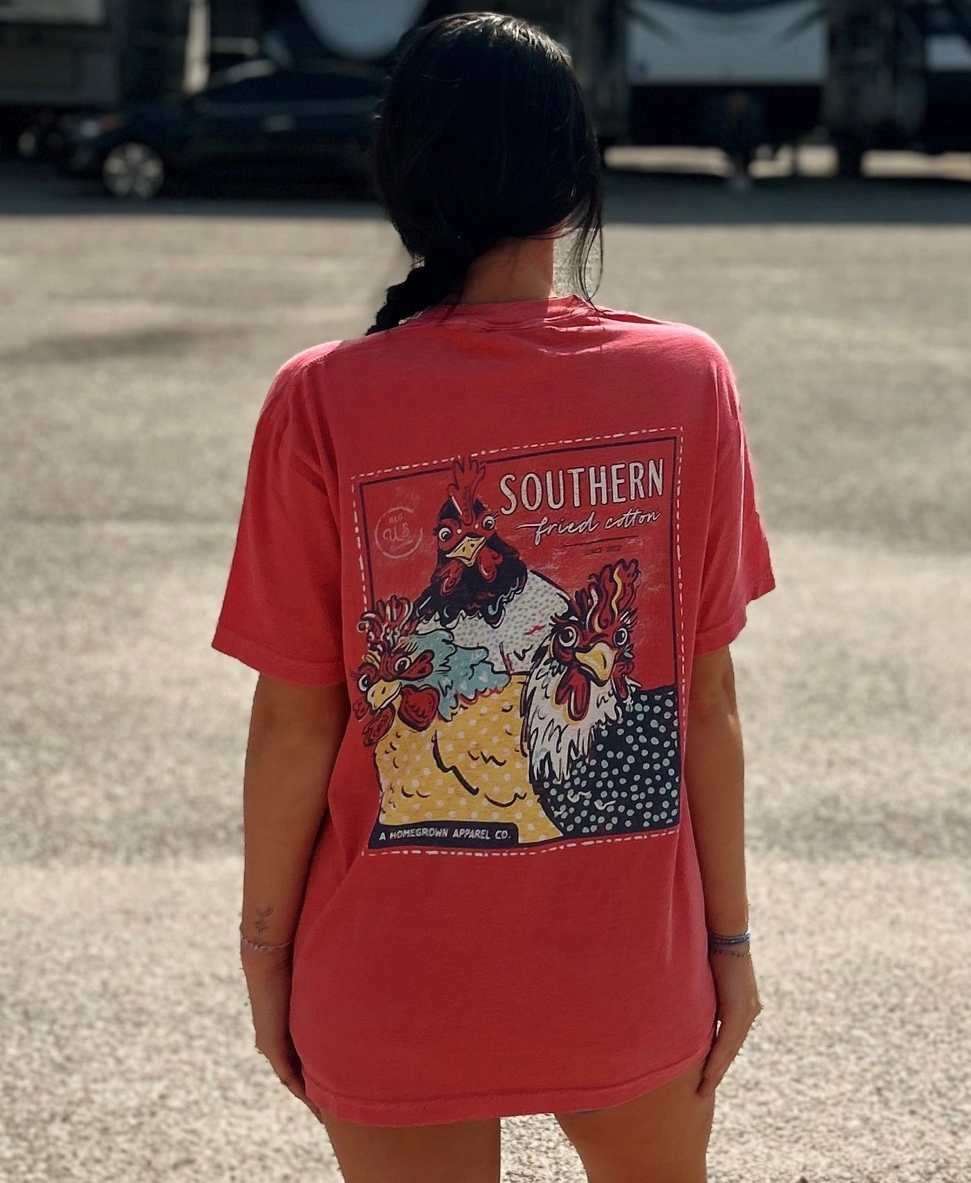 Southern Fried Cotton Women's Barnyard Beauties S/S TEE Shirt