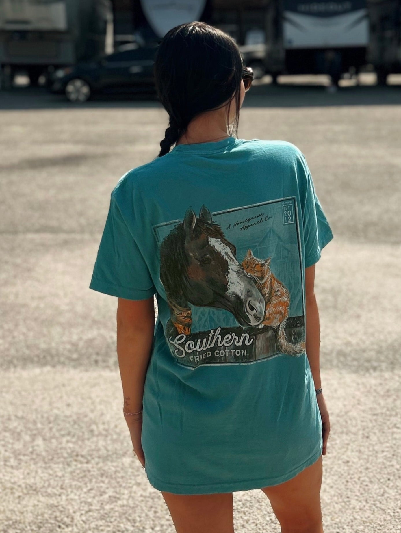 Southern Fried Cotton Women's Milo & Otis S/S TEE Shirt