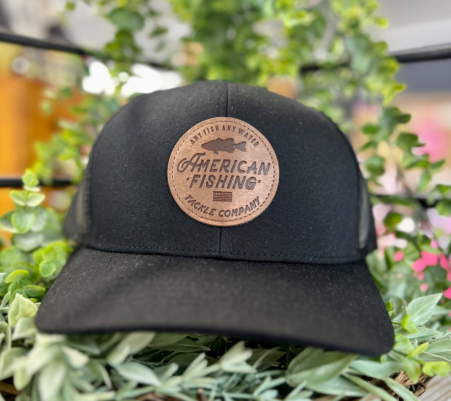 Aftco Men's Lemonade Leather Patch Snapback Hat