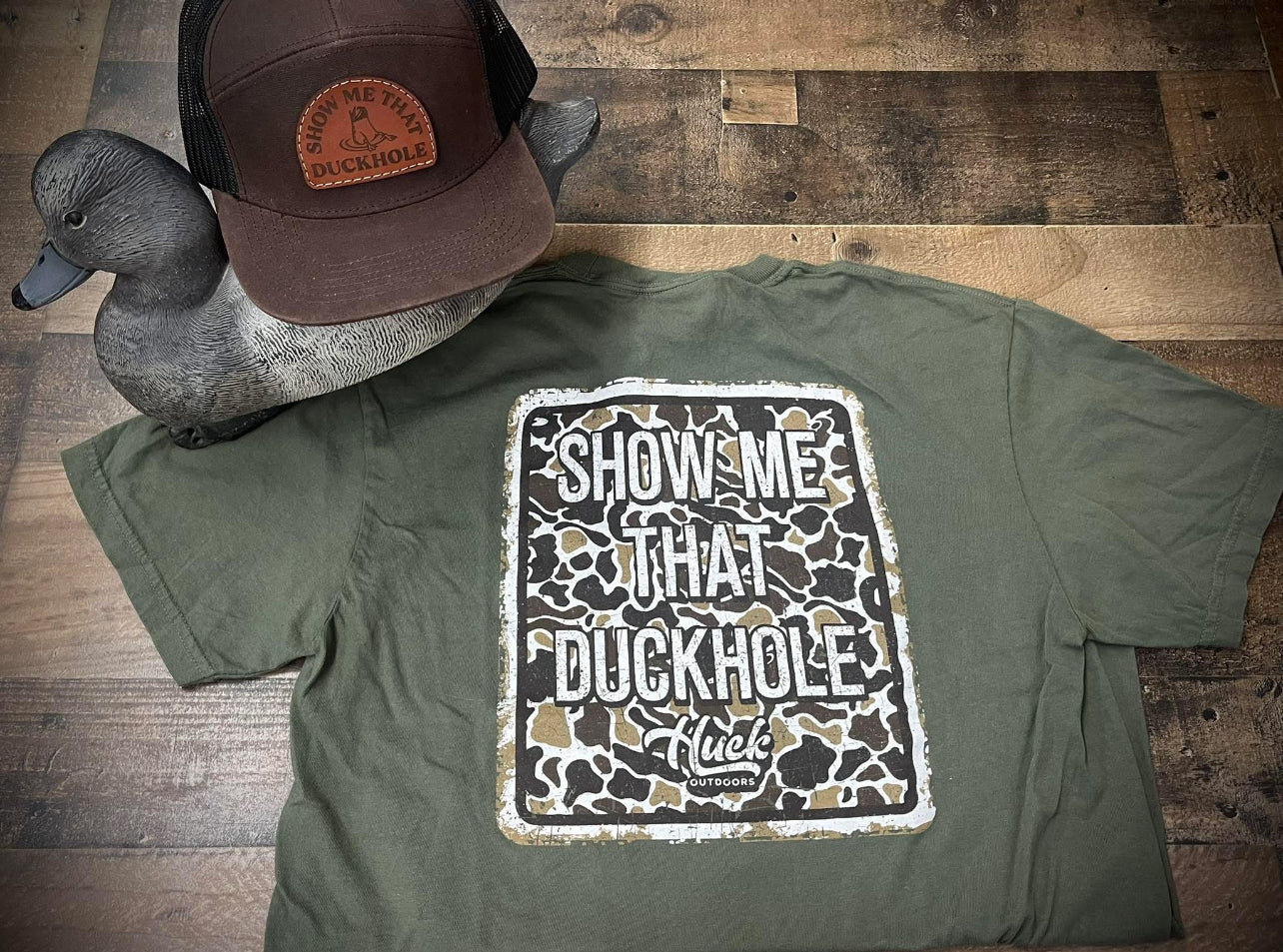 Huck Outdoors Duckhole Camo Edition S/S TEE Shirt