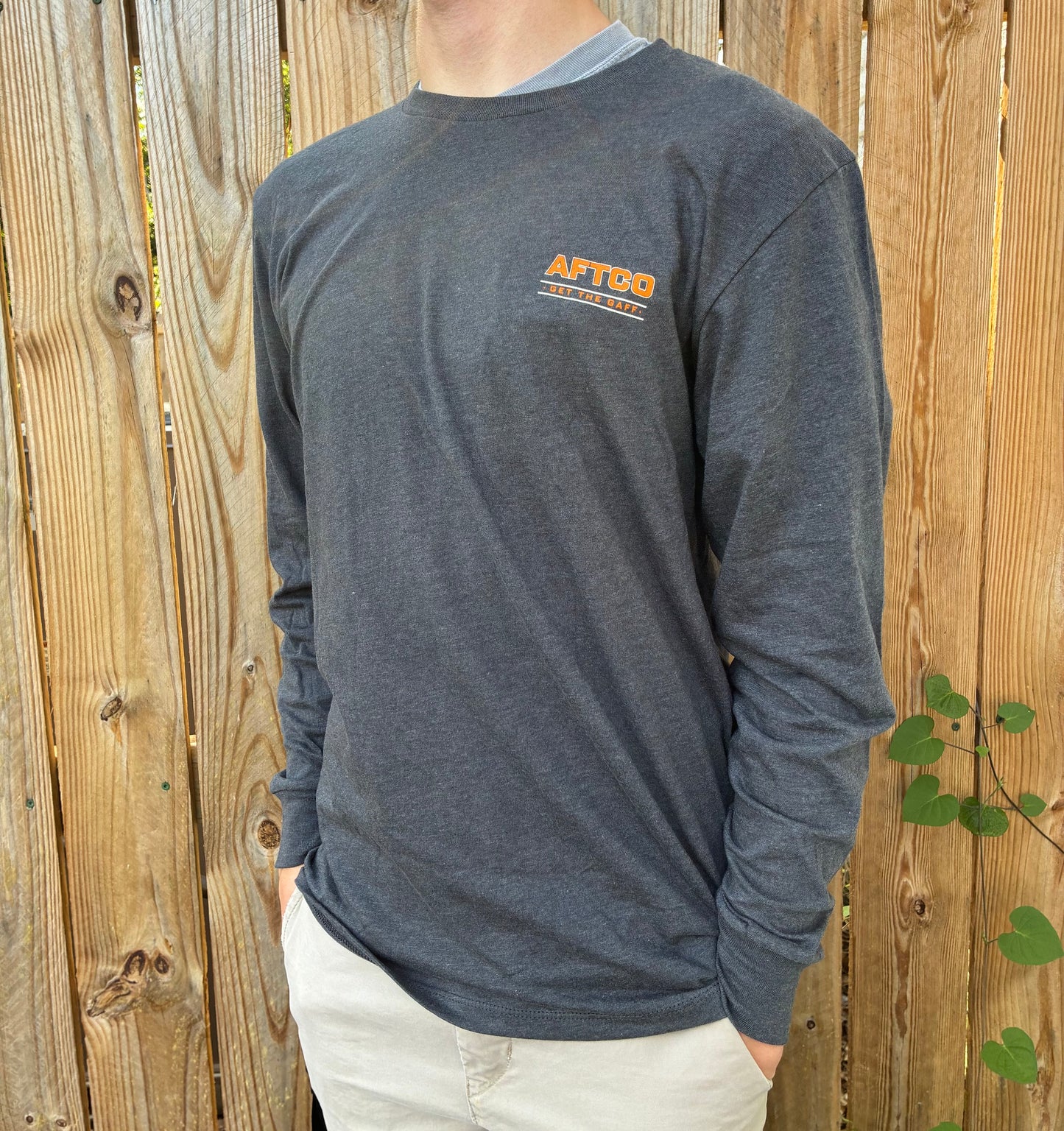 Aftco Men's Blue Skies L/S TEE Shirt