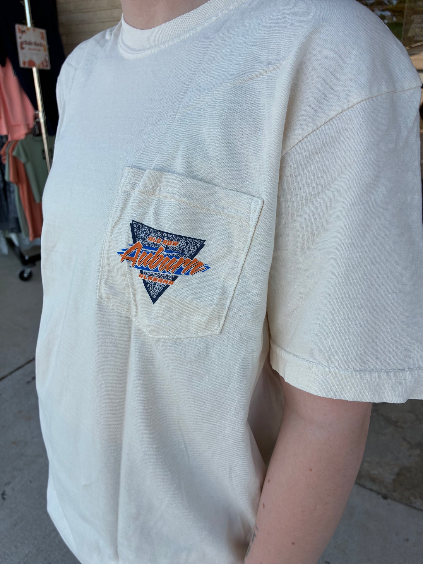 Old Row Outdoors Auburn Retro Triangle 2.0 S/S TEE Shirt