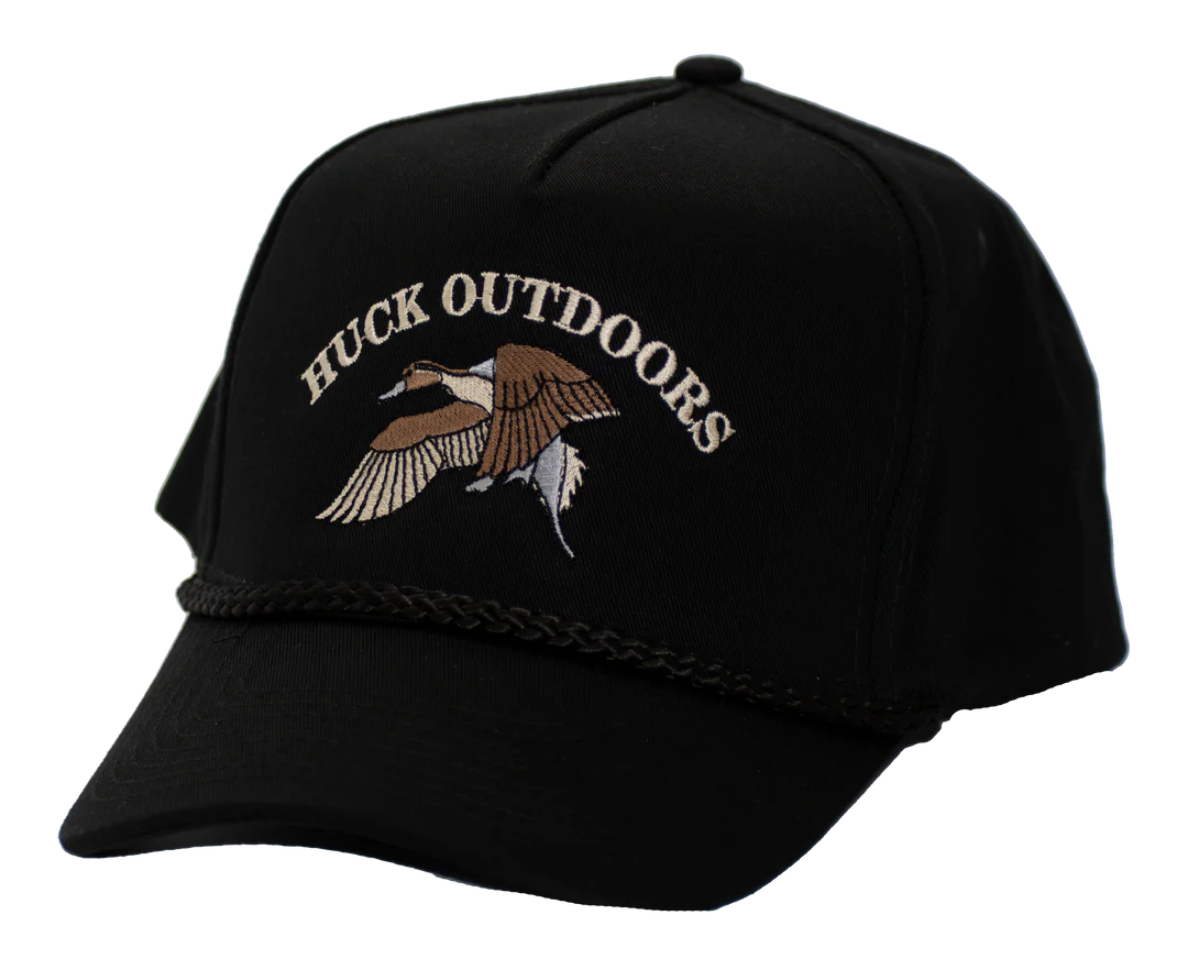 Huck Outdoors Pintail Classic Rope Snapback Hat