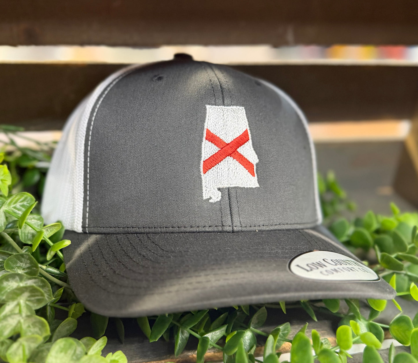 Low Country Comfort Alabama Flag Snapback Hat