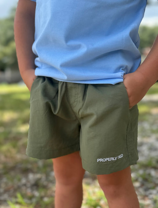 Properly Tied Youth Boys Mallard Shorts