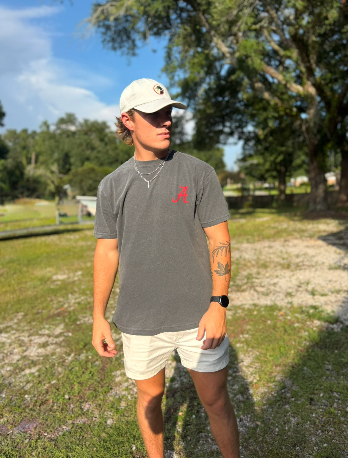Speckle Bellies Roll Tide Waves S/S TEE Shirt