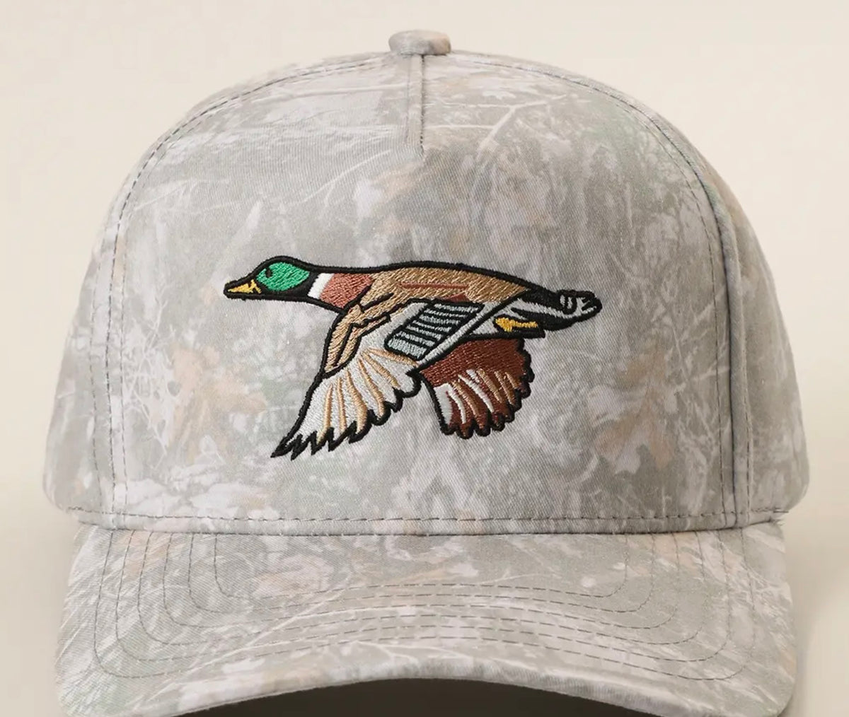 Flying Mallard Full Camo Trucker Hat