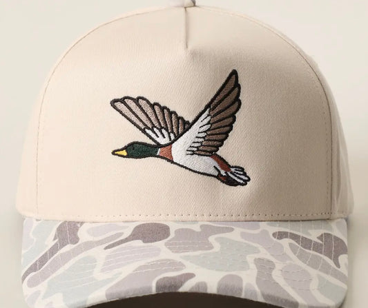 Flying Mallard Camo Brim Trucker Hat