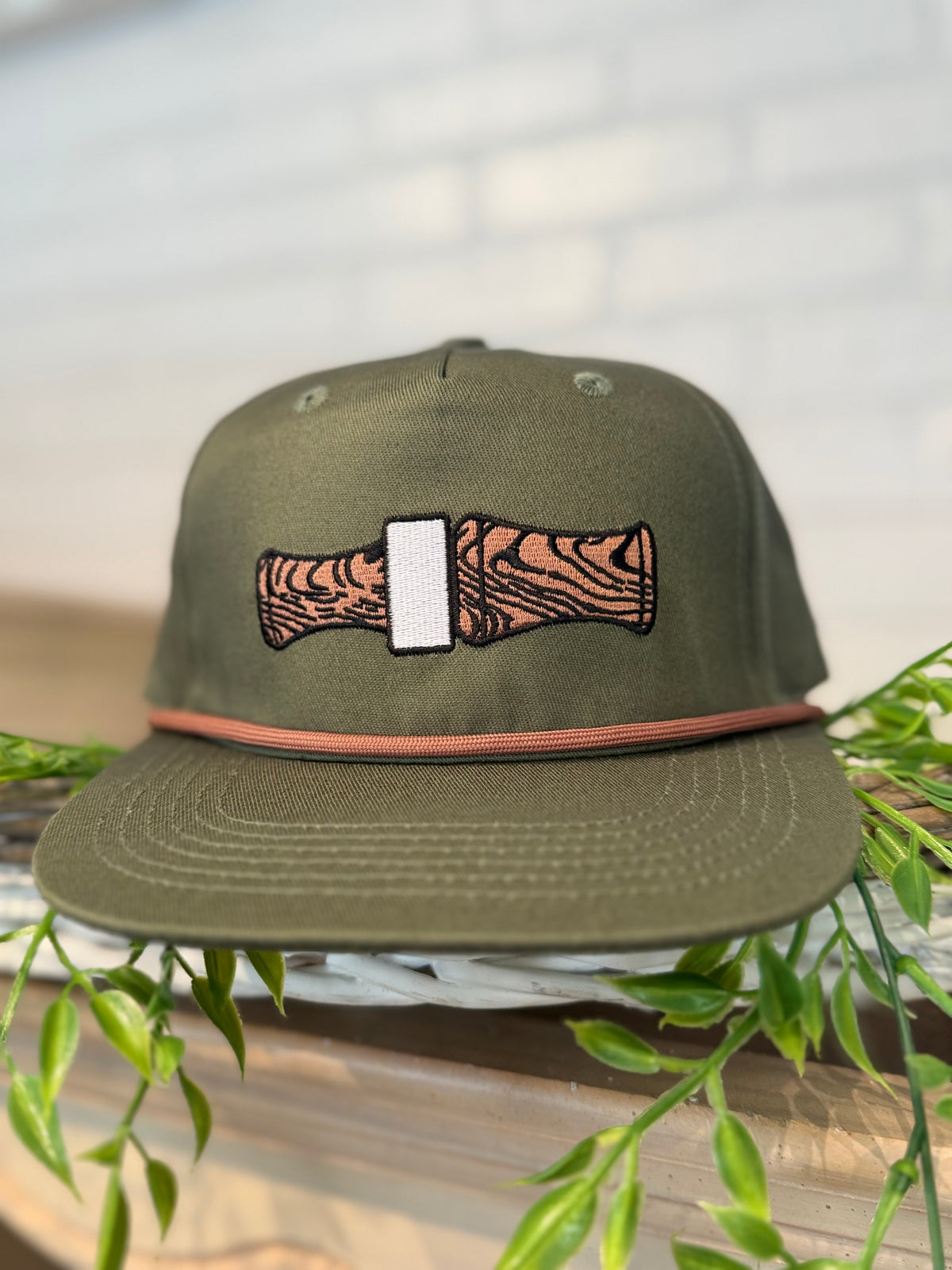 Knotted Pine Trading Co. Duck Call Rope Snapback Hat