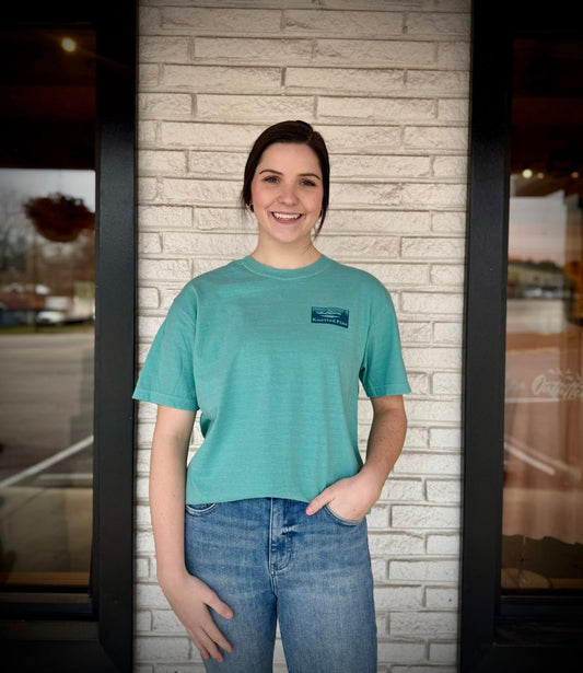 Knotted Pine Trading Co. Women's Sunset Ridge S/S TEE Shirt