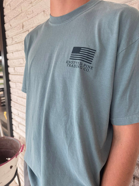 Knotted Pine Old Glory S/S TEE Shirt